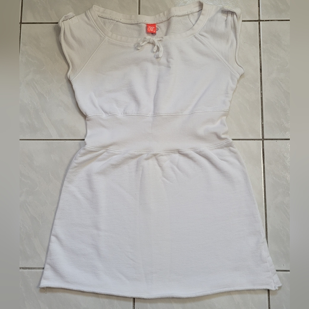 TNA White Long Top